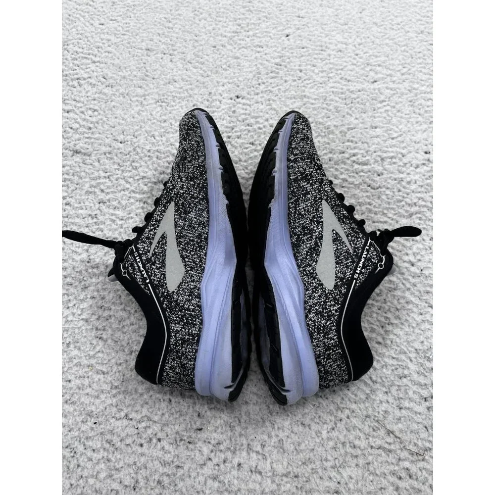 Women's Brooks Launch 5 Black Purple Running Athletic Shoes Size 9.5 M - Picture 8 of 12